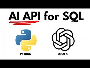 Build an AI API That Writes SQL Queries (Using Python)