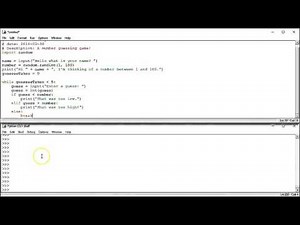 Guess the Number Game in Python