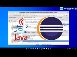 How to Install Java + How to Install Eclipse IDE on Windows 11 + Create Your First Java Project
