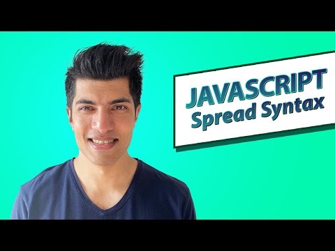 Array and Object Spread Syntax - Javascript In Depth