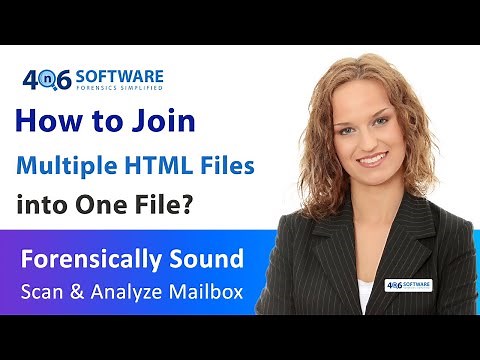 How to Join Multiple HTML Files into One HTML File? | Using HTML Joiner Software
