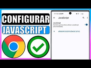 🔴Como activar javascript en google chrome en celular