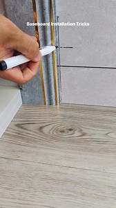 Stepped Baseboard Installation tips 💡📐💫✨ • • #RenovationDetails #constructiontechniques #craftmanship | Tiffany Design Studio