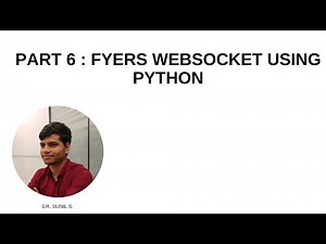 fyers websocket using python part 6