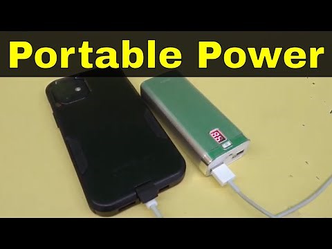 How To Use A Portable Power Bank To Charge Your Devices-Tutorial