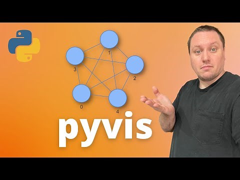 Visualizing Graphs in Python With pyvis | Graph Theory With Python #3