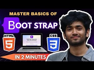 Master Basics of Bootstrap in VS Code in just 2 minutes Must-Watch for Beginners #html #css #htmlcss