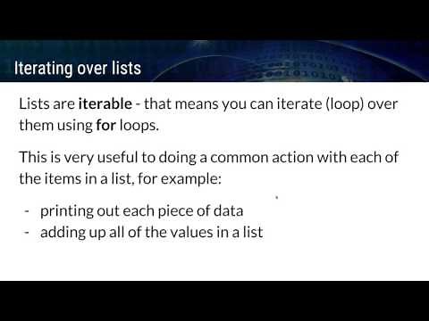 GCSE Computer Science - Python - Arrays and Lists