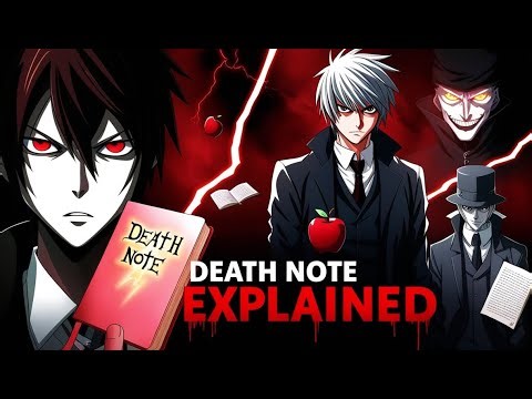 Death Note Explained | Full Story of Light Yagami vs L (Complete Breakdown in English)