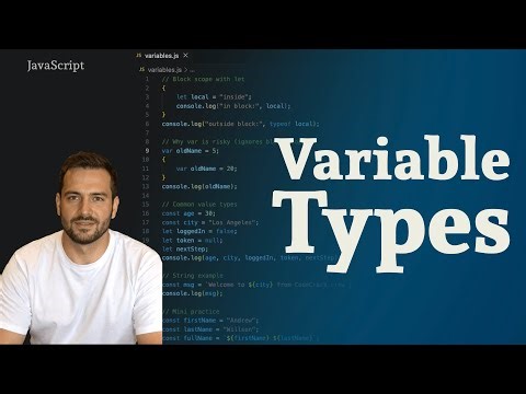 Variable Types in JavaScript, How and When to Use