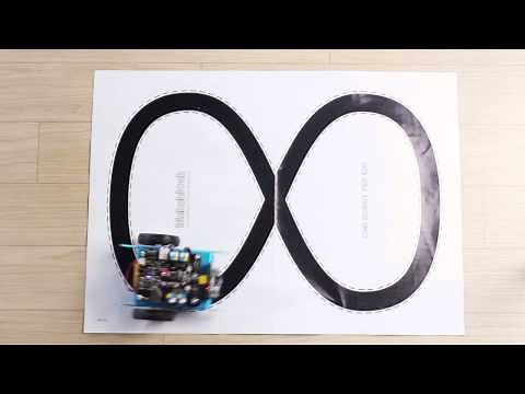 Line - following robot - mBot controlled using mBlock software