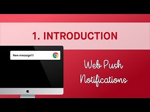 Introduction & Firebase Setup | Web Push Notifications with Firebase (1/6)