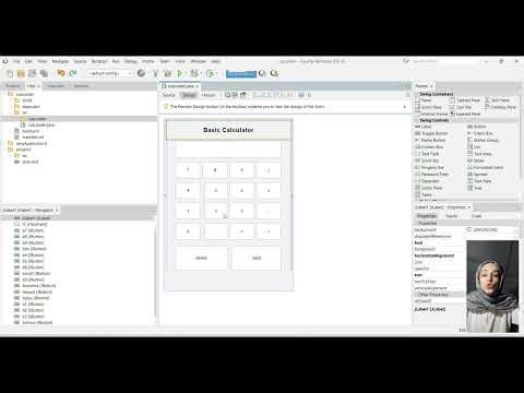 Basic Calculator Project in GUI Java Program