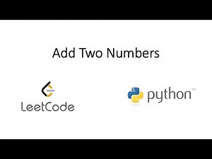Leetcode - Add Two Numbers (Python)