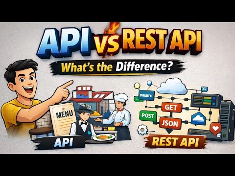 API vs REST API in 6 Minutes 🤯 Real World Examples Explained