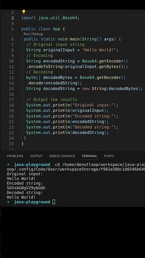 How to Encode and Decode with Base64 in Java