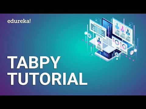 TabPy Tutorial | TabPy Tableau | How To Install TabPy | Tableau Training | Edureka