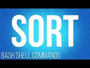 BASH Shell commands sort ( commands for linux )
