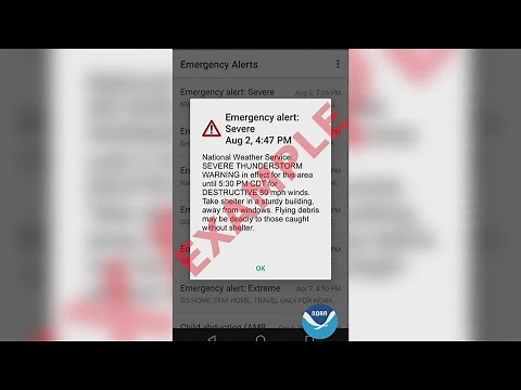 National Weather Service new destructive, severe thunderstorm alert explained