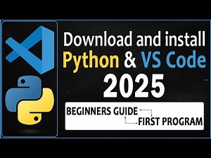 Install Python & VS Code (2025) | Beginner Setup + First Program