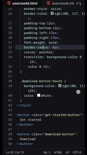 HTML-CSS Exercise 4d #htmlcss #html5 #css3 #live #code #repeat