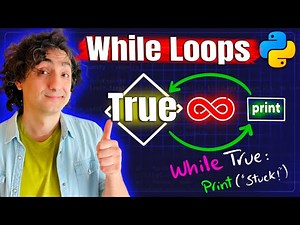 Python While Loops (Visually Explained) | For vs While Loops | #Python Course 21