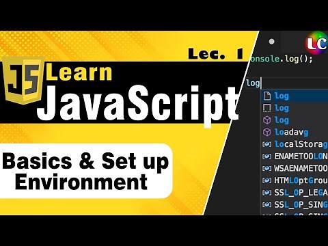JavaScript Introduction | Lecture 1 | Learn Coding