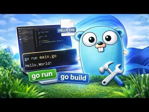 Hello World in Go 2026 go run & go build Explained Windows 11