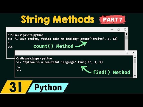 String Methods in Python (Part 7)