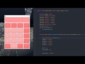 JAVA Calculator GUI | How To Make A Calculator in JAVA Using Netbeans