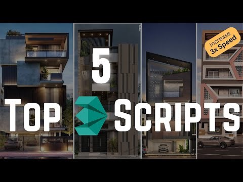 Top 5 scripts in 3ds max | Increase your speed 3x