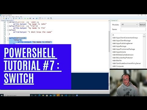 PowerShell Tutorial 7 : Switch Statements [Beginners]