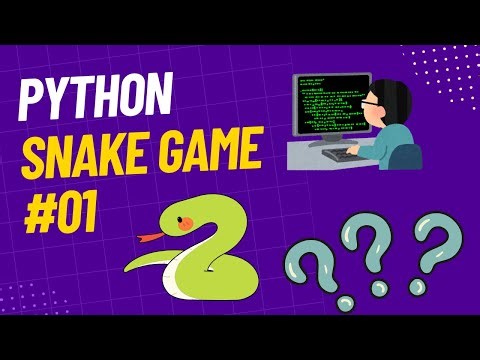 Build Snake Game in Python - Part 1 | Setup Pygame & Create Game Window