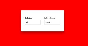 Temperature Converter Website using HTML, CSS, & JavaScript