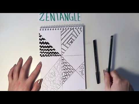 4th Grade Art Lesson: Zentangle