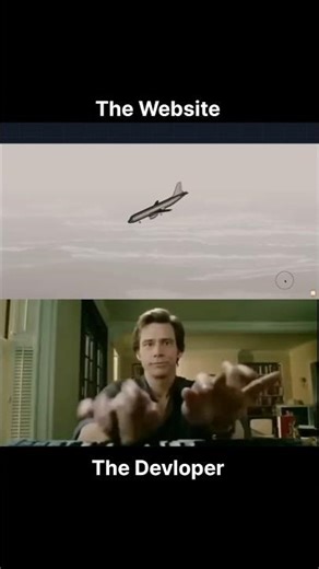 The Website vs The Developer: A Short Story 💻⚡ #shorts #coding