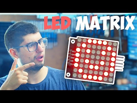 CONTROL LED DOT MATRIX WITH ARDUINO | Led bar graph