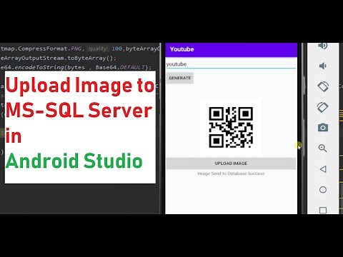 Upload an Image to MS-SQL Database in Android Studio | Android Tutorial's