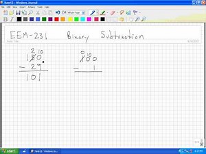 How to Subtract Binary Numbers