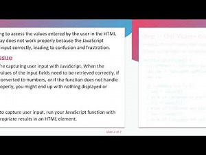 How to Display JavaScript Function Results in an HTML Element Using User Input