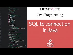 Java Tutorial: SQLite database connection in Java