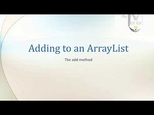 Java for Android - ArrayList - Add method