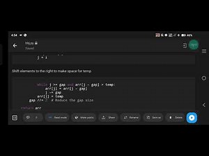 Python Program for Shell Sort Algorithm - Efficient Sorting with Gap Reduction