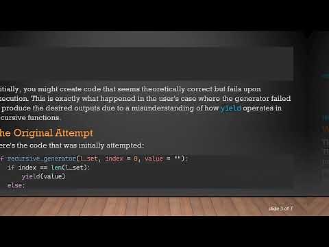 Efficiently Generate All Combinations of Strings in Python Using Yield and Recursion