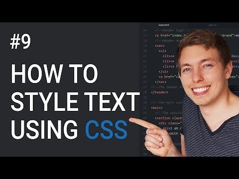 9: CSS Text Styling Tutorial | Basics of CSS | Learn HTML and CSS | Learn HTML & CSS Full Course