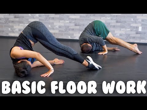 Beginner Dance Floor Work | Basic Moves and Combo with ‪@trainwithkendall‬