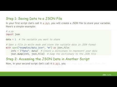 How to Import Variables from One Python Script to Another Efficiently