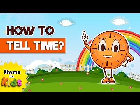 Telling Time Song | Math Nursery Rhymes for Kids | Reading a Clock Song