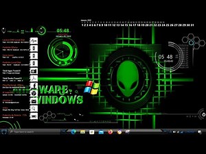 Alienware-green theme for windows 11/10/8/7