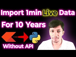 Import Live Data For 10 Years Without API from Zerodha Into Python | #python#Stock Data Analysis
